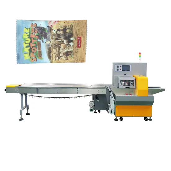 automatic horizontal chocolate flow pack machine