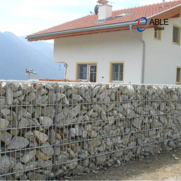 Hot Dipped Galvanized Galfan Welded Gabion Basket