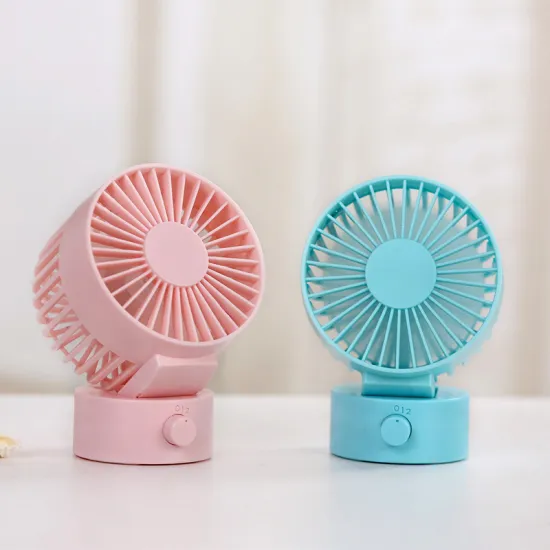 Desktop Portable USB Mini Desk Fan Rechargeable Battery