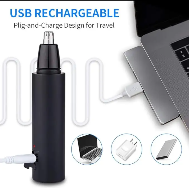 C&C Rechargeable Nose Trimmer for Efficient Hair Removal