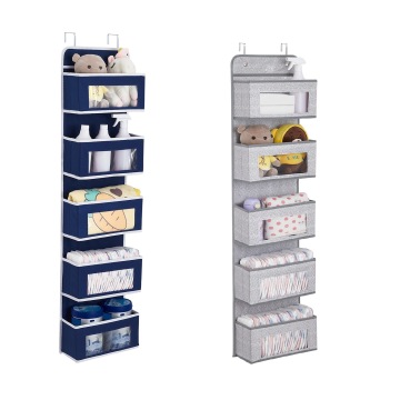 Non-Woven Fabric Over-the-Door Wardrobe Cabinet Bag for Dorms and Homes