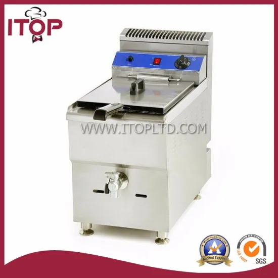18L Gas fryer with temperature control