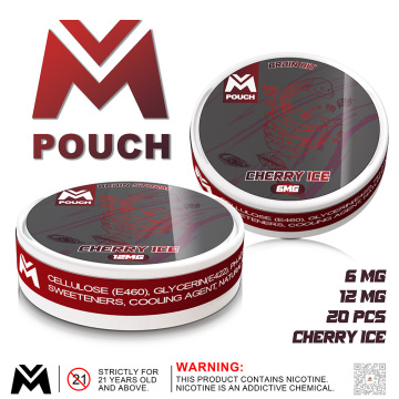 Cherry ice disposable Pouches