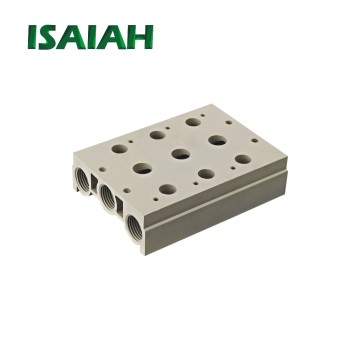 VF -serie China Fabrikant Solenoïde Klep Basisstoel SMC Type Aluminium Legering Klep Vervangstuk
