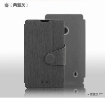 Mofi Pu Leather Protective Case Light Weight For Nokia 520