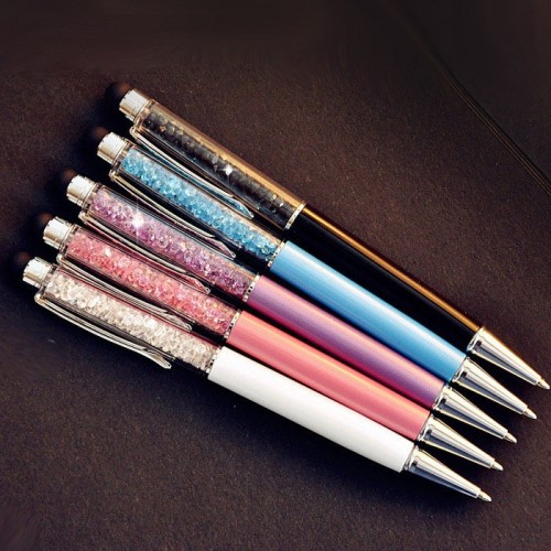 Promotional Crystal Pen Phone Screen Touch Pen for Advertising