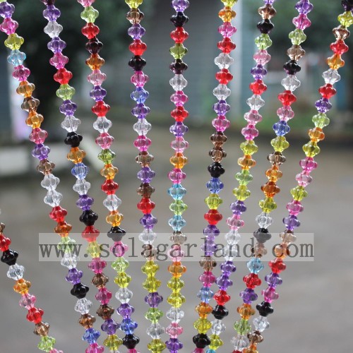 Wholesale Crystal Beaded Door Curtain For Home Decor, High Quality Hanging Door Beads Curtain