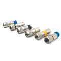 F Type Male Plug Compression Cable Connector Adapter