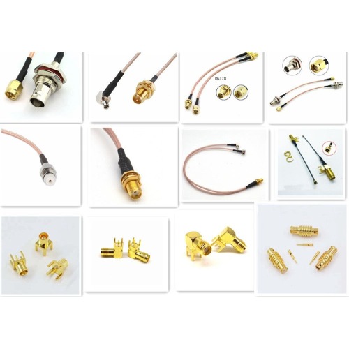 RF Coaxial Connector BNC/SMA Type Coaxial Adapter