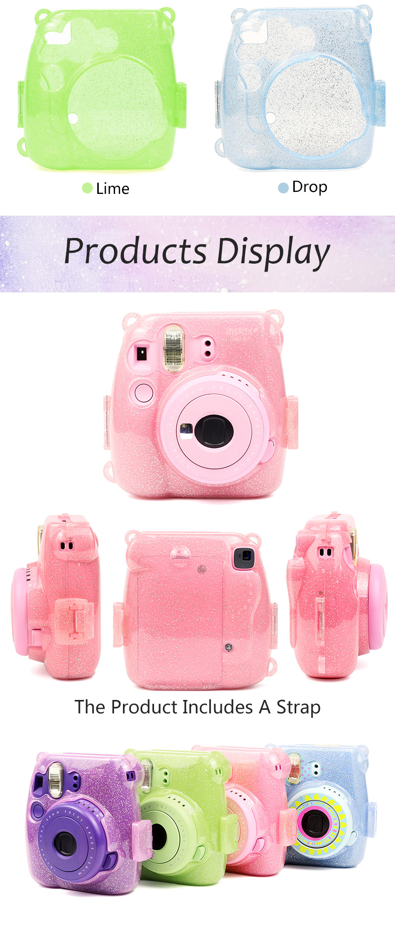 Twinkle Instax Mini 9 Protective Case