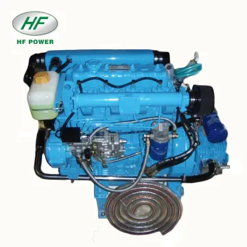 HF-490M 4-cylinder inboard marine engines with gearbox