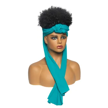 Aishili new style headband wig afro curly wig with long headband wigs for black women