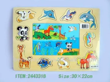 Animal Kingdom Wooden Jigsaw Puzzle