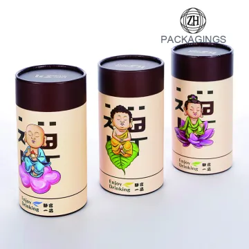 Luxury custom food grade paper packaging tube