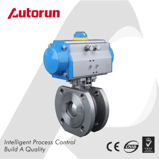 Wafer Thin Type Pneumatic Ball Valve