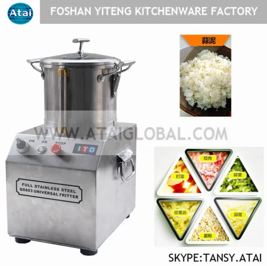Commercial Stainless Steel Universal Fritter Universal Vegetable Processor QS803