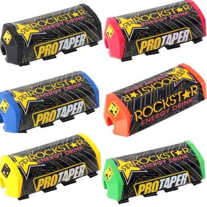 Protaper Universal Variable-Diameter Off-Road Motorcycle Handlebar with Chest Cotton Anti-Collision Sponge Guard