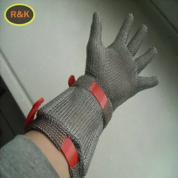 elastic stainless steel gloves