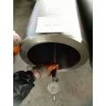 Boring hydraulic steel tube