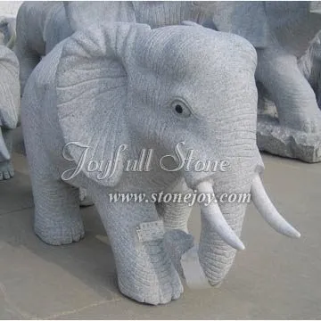 Stone Elephant Carvings, Elephant stone statue