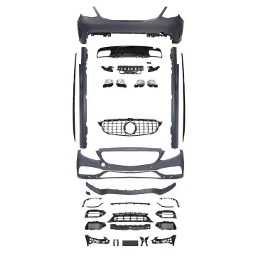 Mercedes-Benz C-Class W205 C63 Style Upgrades - Bumpers, Diffuser, Tail Exhaust