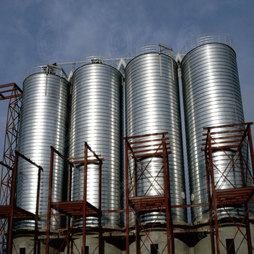 Строителна строителна шлака на прах силоз