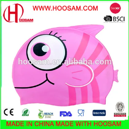 print waterproof swimming cap silicone