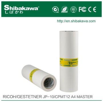 125m gestetner master roll JP-10/CPMT12 for JP1010/1030 machine