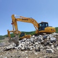 Equipamento de construção de escavadeira pesada SHANTUI marca SE210W