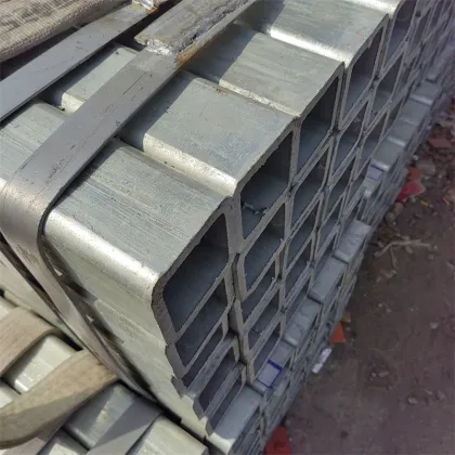 SS400 Grade 40x40mm Galvanized Square Tube with Longevity
