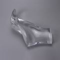 custom made Clear Crystal Acrylic Foot Mannequin