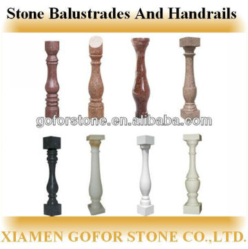 Stone balustrades and handrails (granite&marble)