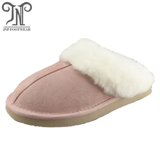 Pink Women's Sheepskin Slippers