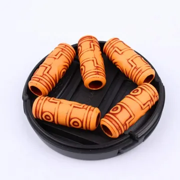 Hair bead Hair woven dirty buckles extension ring hair braid cuff Plastic Retro wood shape