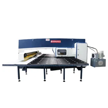 Hydraulic Turret CNC Punching Machine with Automatic Servo Turret