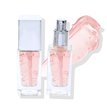 Vegan Liquid Makeup Base and Face Cream with Aloe and Pomegranate