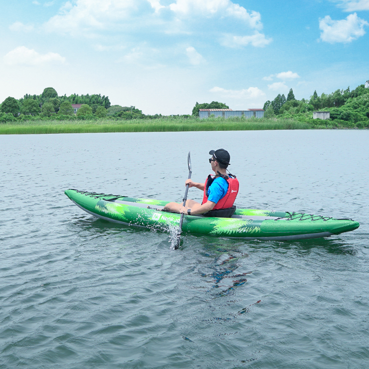 GLUE FREE 1 Person TPU Dropstitch Inflatable Kayak