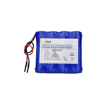 Rechargeable 18650 Battery Pack for Portable DVD Player: 7.4V Lithium-Ion Power Solution