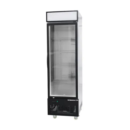 Single door display cabinet refrigerator