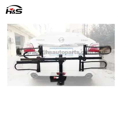 Hitch-Mount Bike Rack for Easy Vehicle Transport