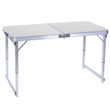 Folding Picnic Table: Portable Rectangular BBQ Camping Dining Table