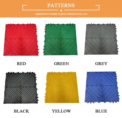 PP Garage Car Wash Floor Tiles
