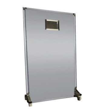 X-ray radiation shielding protective operator screen