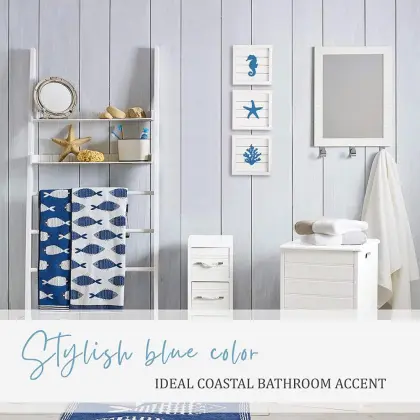 Coastal Blue Beach Wall Decor
