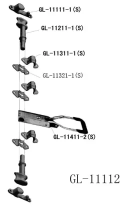 Delivery Van Door Lock/Stainless Steel Stamped Truck Lock