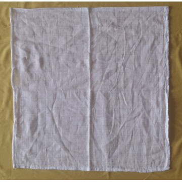 bamboo/cotton soft pre-washed muslin face cloth