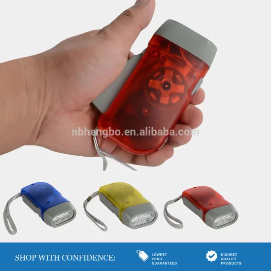 top sales manual dynamo torch light keychain lights
