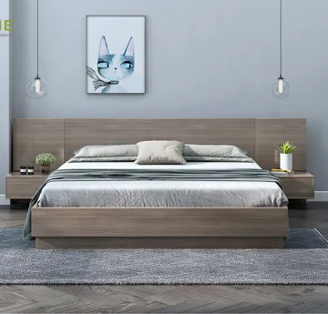 King Size Solid Wood Bed Frame For Mattress