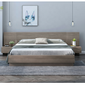 Cadre de lit en bois massif king size pour matelas