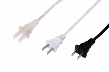 2 pins UL Approved US Nema Power cord 1 10V